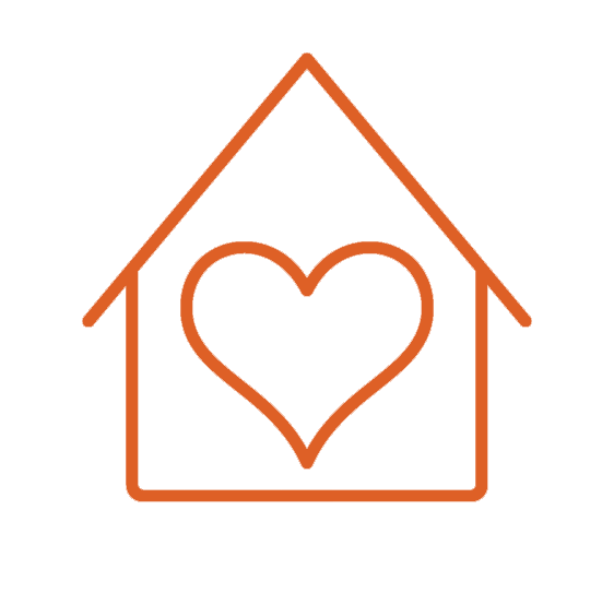 Charity house icon